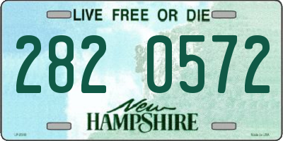 NH license plate 2820572