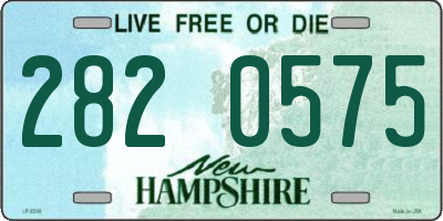 NH license plate 2820575