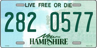NH license plate 2820577
