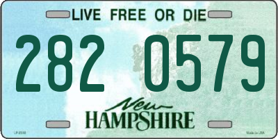 NH license plate 2820579