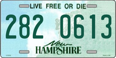 NH license plate 2820613