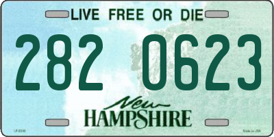NH license plate 2820623