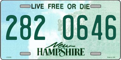NH license plate 2820646