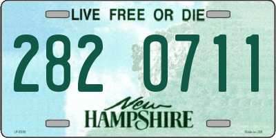 NH license plate 2820711