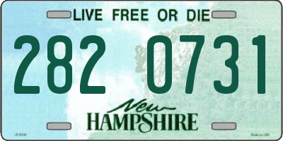 NH license plate 2820731