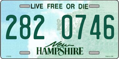 NH license plate 2820746