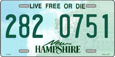 NH license plate 2820751