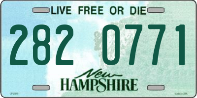 NH license plate 2820771