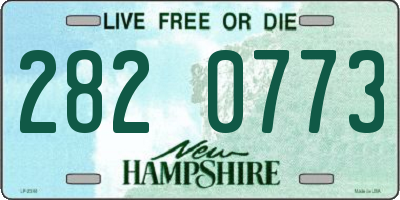 NH license plate 2820773