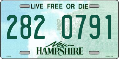 NH license plate 2820791