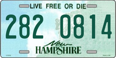 NH license plate 2820814