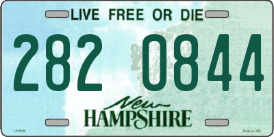NH license plate 2820844