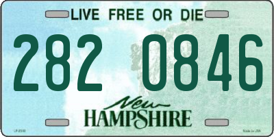 NH license plate 2820846