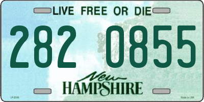 NH license plate 2820855