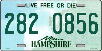 NH license plate 2820856