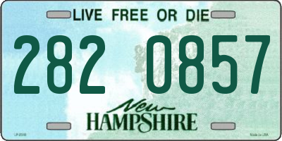 NH license plate 2820857