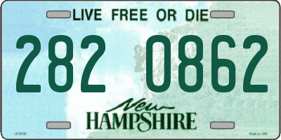 NH license plate 2820862