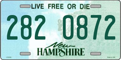NH license plate 2820872