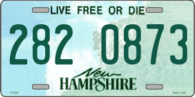 NH license plate 2820873