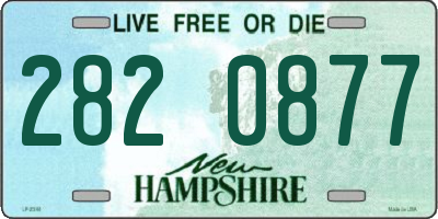 NH license plate 2820877