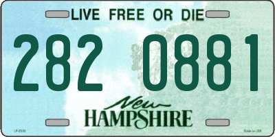 NH license plate 2820881