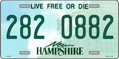 NH license plate 2820882