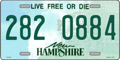 NH license plate 2820884