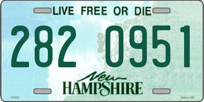 NH license plate 2820951