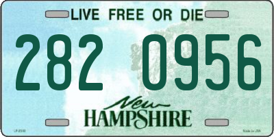 NH license plate 2820956