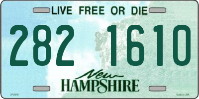 NH license plate 2821610