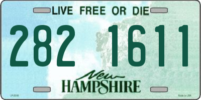 NH license plate 2821611