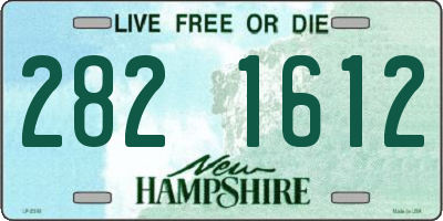 NH license plate 2821612