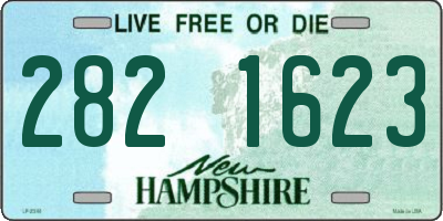 NH license plate 2821623