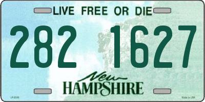 NH license plate 2821627