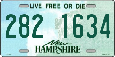 NH license plate 2821634
