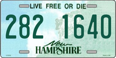 NH license plate 2821640