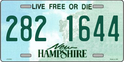 NH license plate 2821644