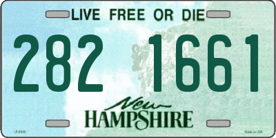 NH license plate 2821661