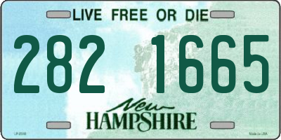 NH license plate 2821665