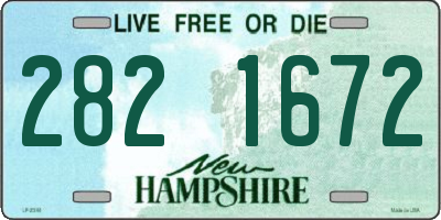 NH license plate 2821672