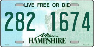 NH license plate 2821674