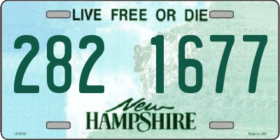NH license plate 2821677