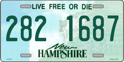 NH license plate 2821687