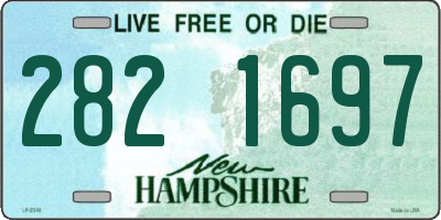 NH license plate 2821697