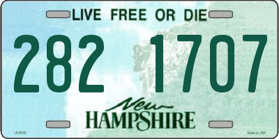 NH license plate 2821707