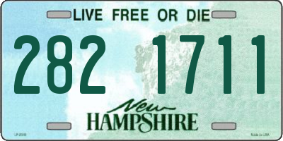 NH license plate 2821711