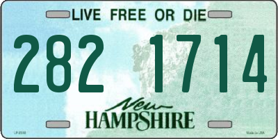 NH license plate 2821714