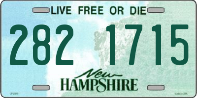 NH license plate 2821715