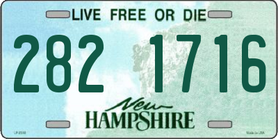 NH license plate 2821716