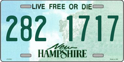 NH license plate 2821717